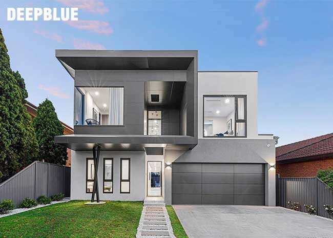 EU/AU/NZ/USA Light Steel Framing Prefabricated Luxury Villa