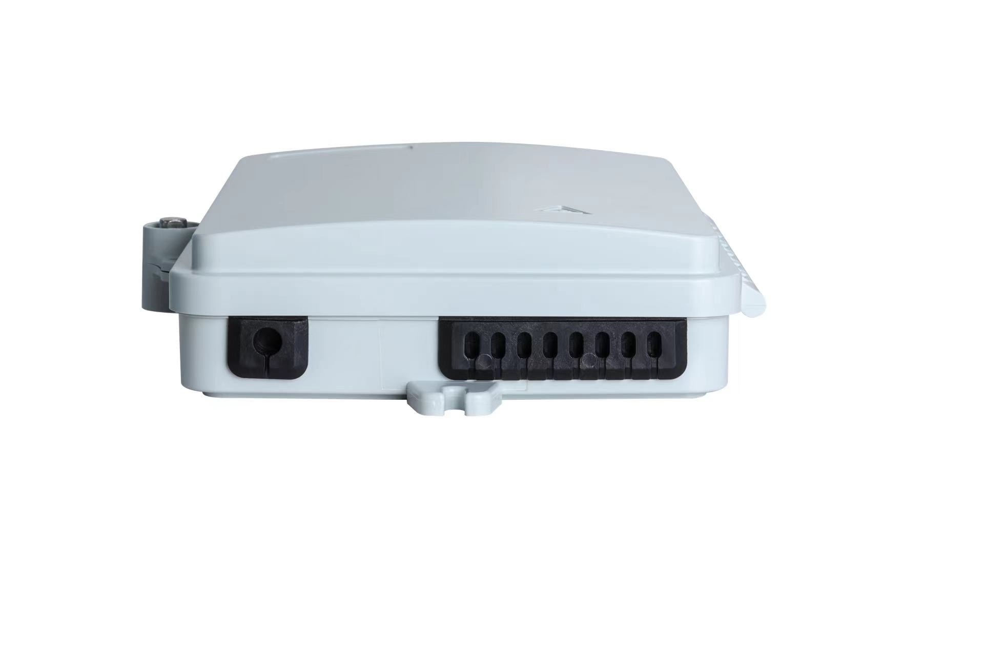 2-8 Fiber Capacity Fiber Optic Termination Box Compatible with PLC Splitter and SC/LC Adapter