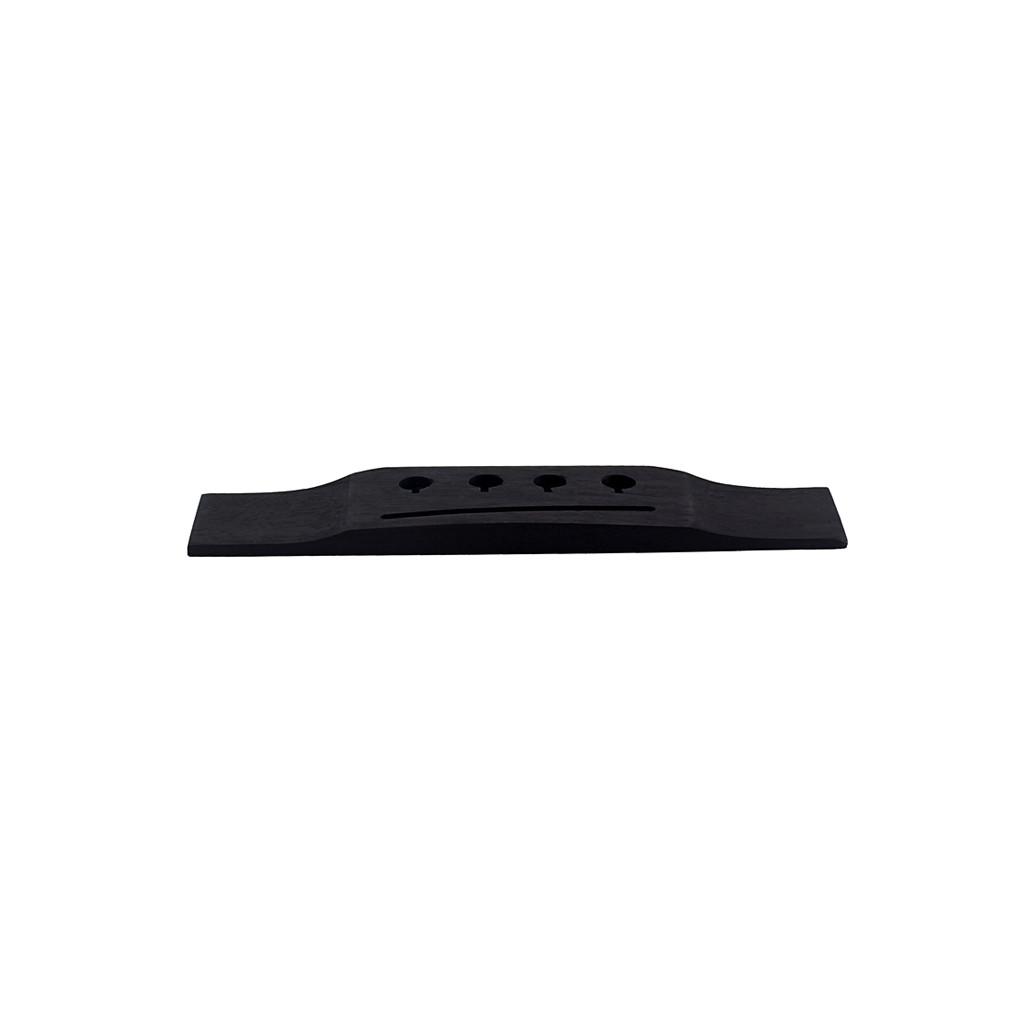 Replacement 4 String Bass Guitar Bridge Ebony Acoustic Guitar Bridge Black