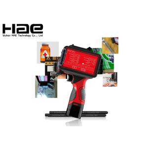 Barcode QR Code Handheld Inkjet Coder , Date Number Thermal Plastic Bag Inkjet