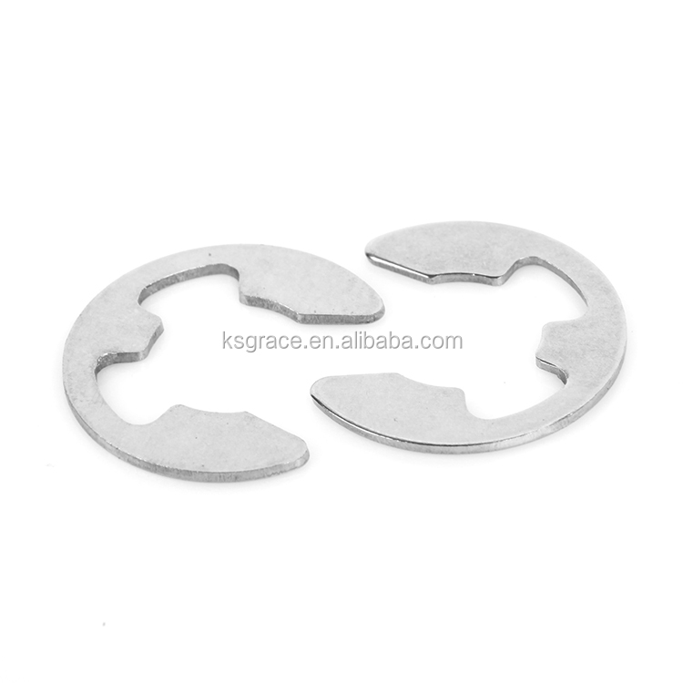 DIN6799 Stainless Steel E Circlip Retaining Washers For Shafts E-Clip Lock Washer