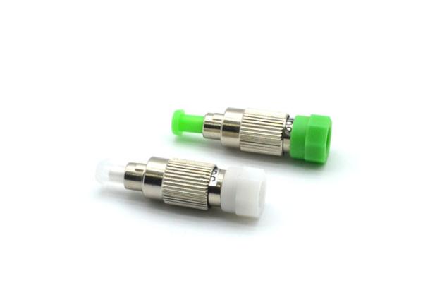 Optical Fixed Attenuator White For CATV , Female - Male 30 DB Fiber Optic