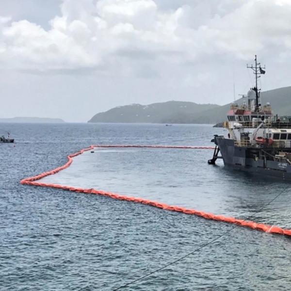 Silt Curtain PVC Floating Silt Curtain Containment Boom Eco Friendly Oil