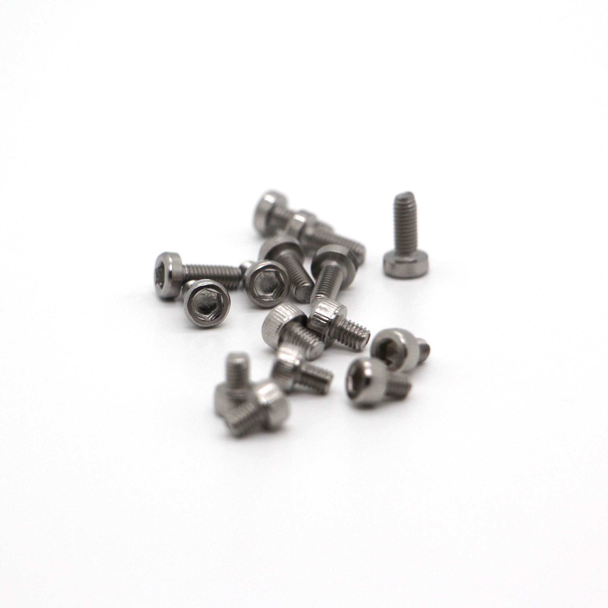 M1 M1.2 M1.4 M1.6 1.7 M2 Black Steel Phillips Countersunk Flat Head Micro Screws for Glasses Watches