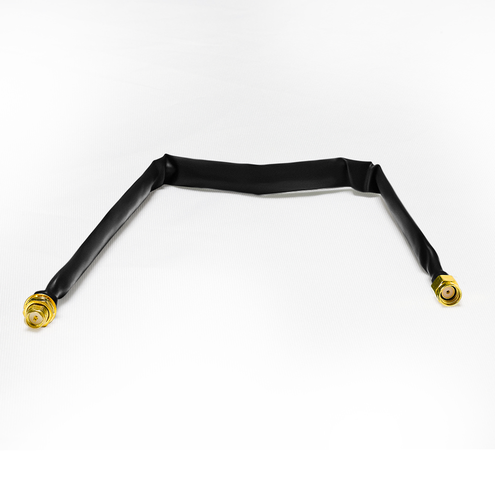 Customized Window Flat Cable with SMA/N or UHF Connector Length 30cm or Customized
