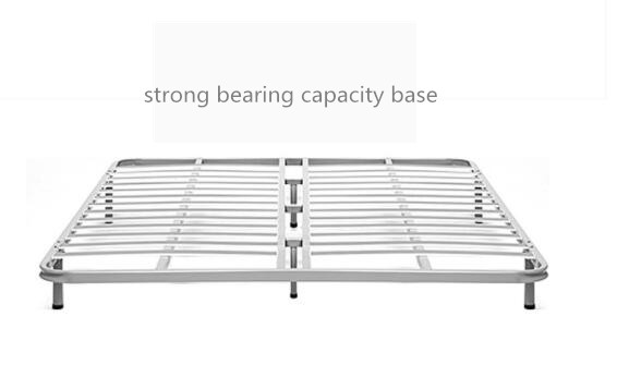 Flat MDF Bed Design White Bed SZ-C023