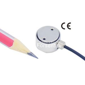 Miniature Compression Load Cell 1kg With Flanged Surface Micro Compression