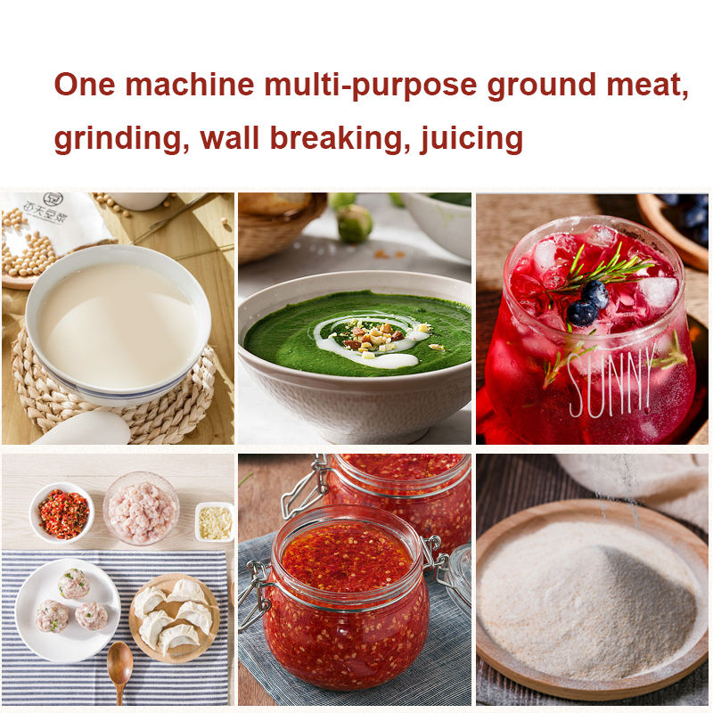 Smart Kitchen Appliances 1800W High Power 2.0L Multi-functional Commercial Blender