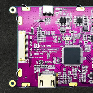 128X64 SPI FSTN Graphic LCD Display With White Side Backlight