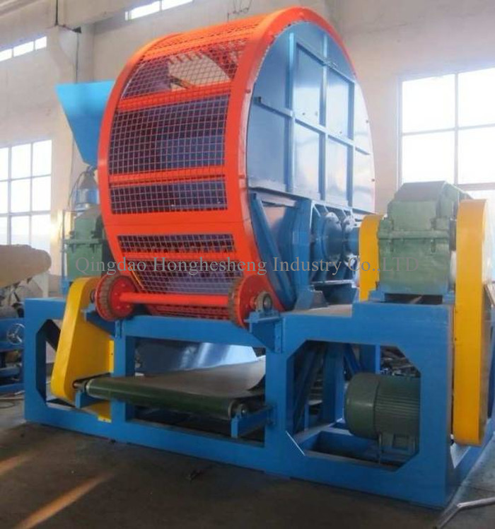 ZPS Series Waste Tire Shredding Machine / Used Tire Shredder / Rubber Powder Making Machine