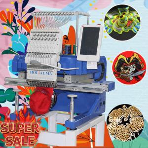  450*650mm cap/t shirt/flat/3d/ sequin cheap single head computer embroidery machine price like tajma/happy/swf/brother Manufactures
