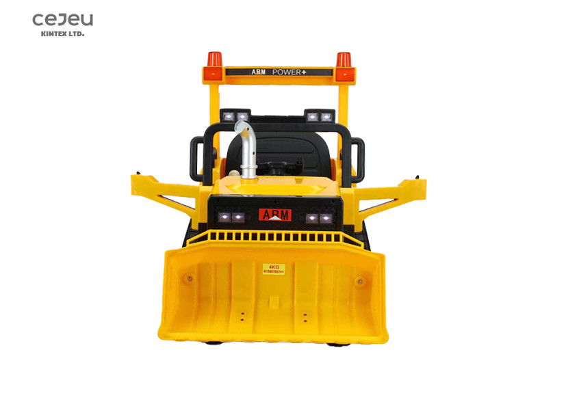 2-In-1 Toy Bulldozer Manual Forklift And Excavator Bucket