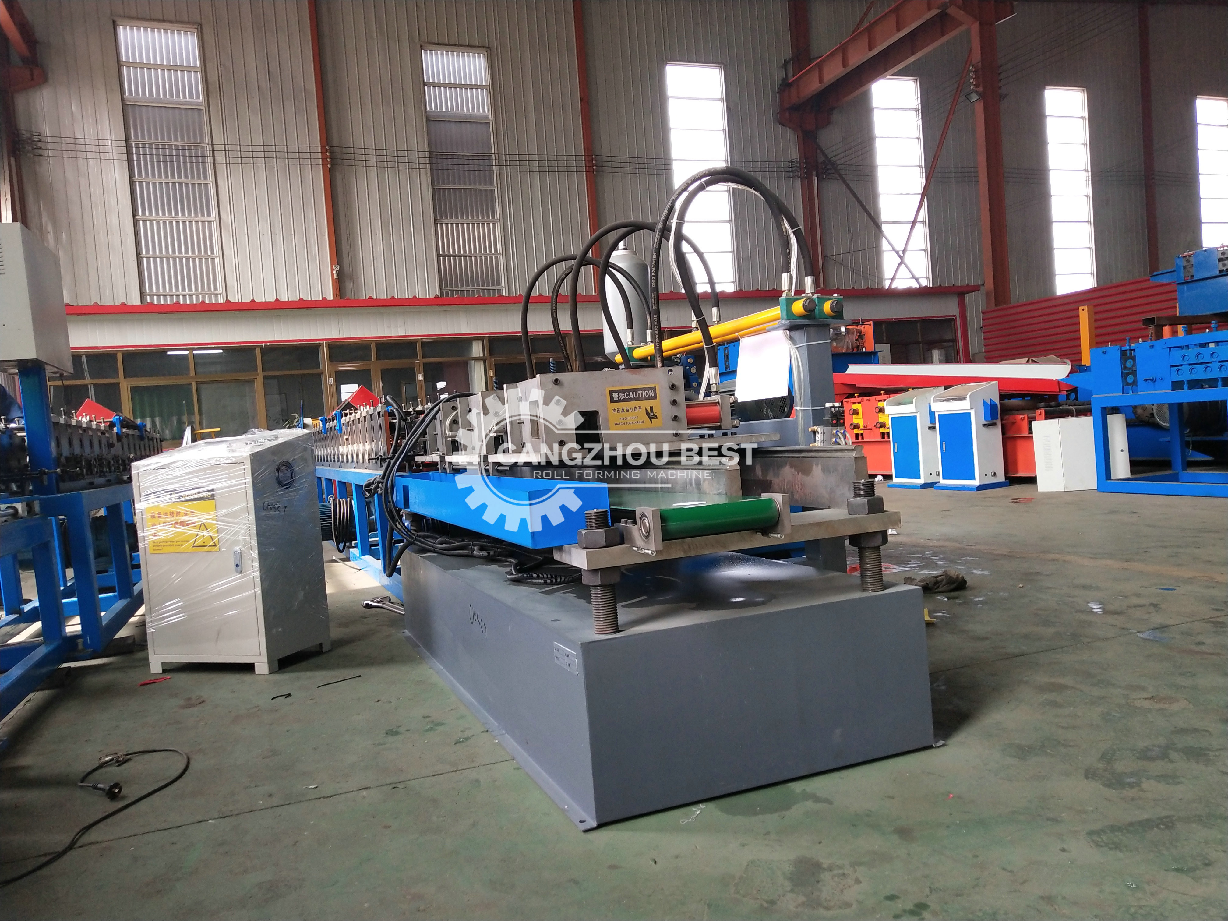 High Speed Non Stop 25m/min Drywall Stud And Track Roll Forming Machine