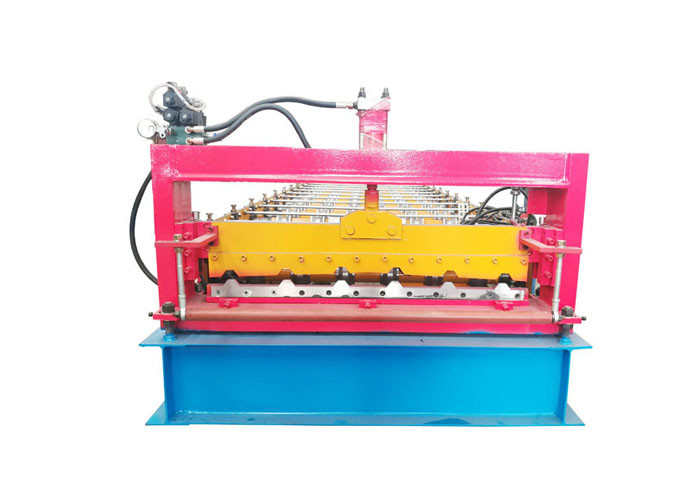 Steel Profile Sheet Metal Roll Forming Machines Hydraulic Pressure 10-12 MPa