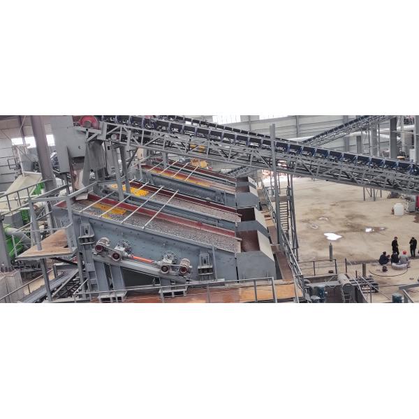  Double Shaft Due Axis Vibrating Screen Stone Sizing Machine Ore Sorting Manufactures