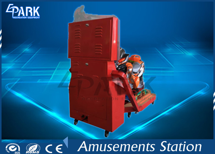 Atttractive Design Arcade Racing Machine / Motorcycle Arcade Simulator Different Scenes