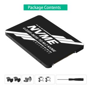 M.2 M Key To U.2 Adapter Card NVME ssd to pc-e u2 sff-8639 Pcle M2 Adapter