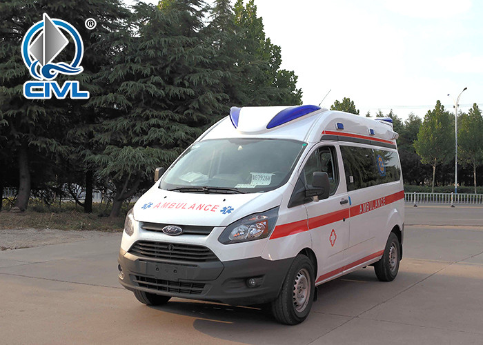 New Medical Ambulance Long Axis Middle And High Roof Medical Ambulance