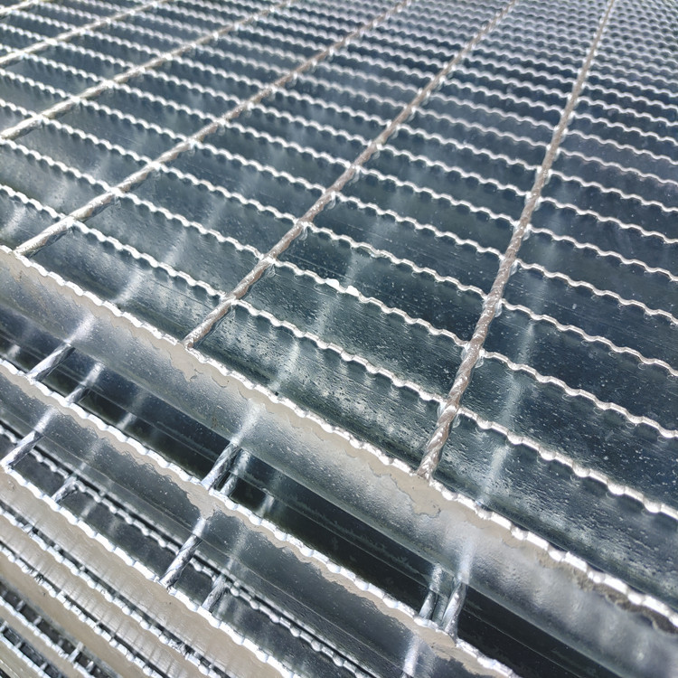 Hot dip galvanized steel grating metal steel walking platform grating
