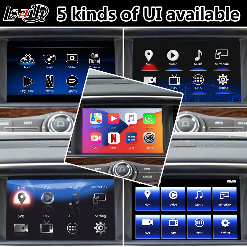 Lsailt Android Multimedia Interface for Nissan Patrol Y62 With Wireless Carplay