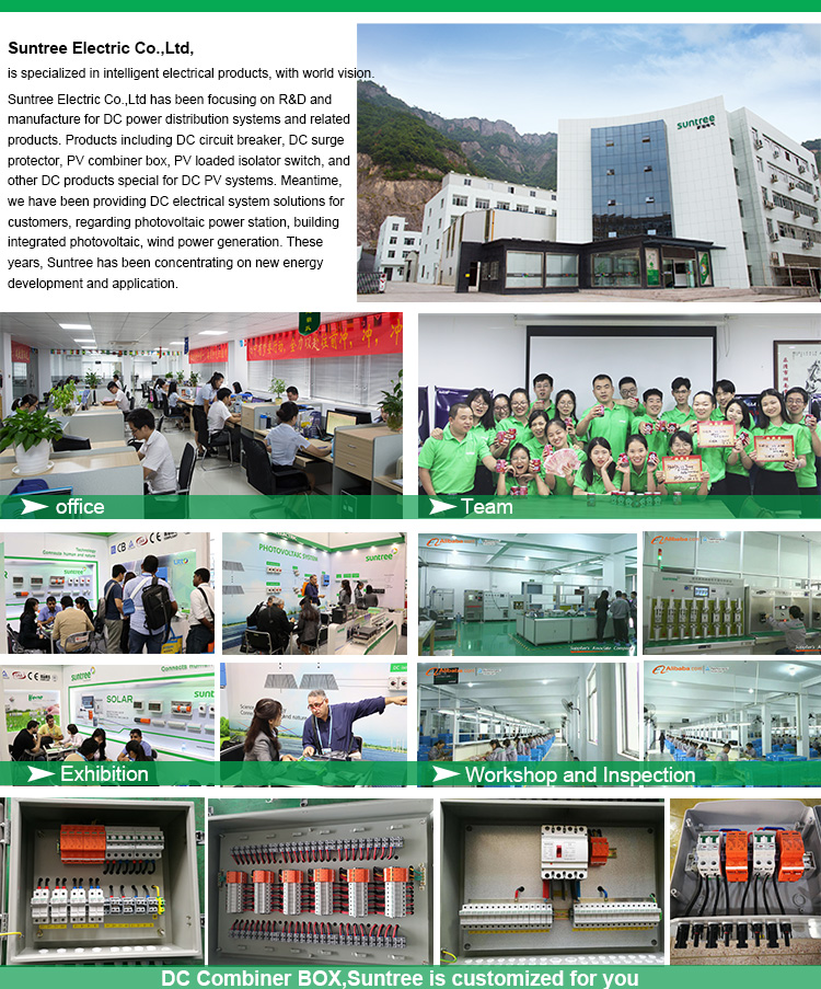 SHLX-PV6 DC 6Ways Electrical Distribution Box