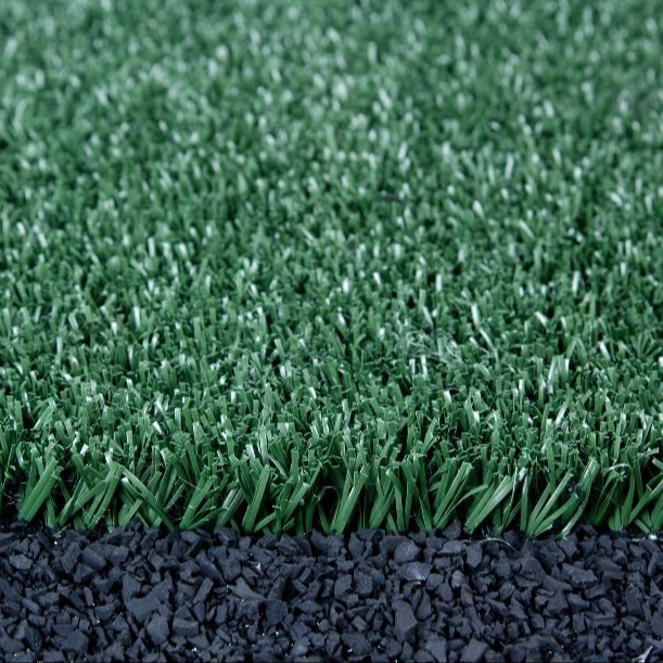 Dtex 10000 Green Artificial Football Fake Grass 15mm pile height For Sports and other Outdoor activities