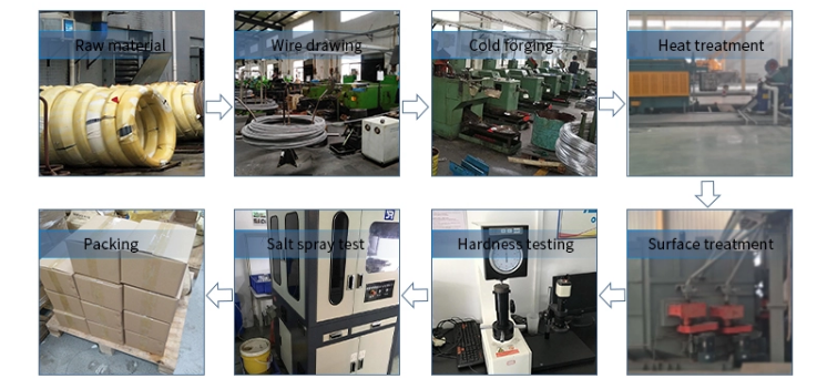 CD Welding Stud Nelson Welding Screws Spot Welding Studs Bolt M16 Grade 4.8/ 8.8/ 10.9/ 12.9