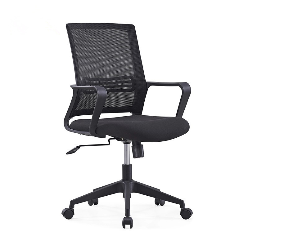 EBUNGE Black Ergonomic Office Chair Fabric Mesh Chair Executive Swivel Computer Chair