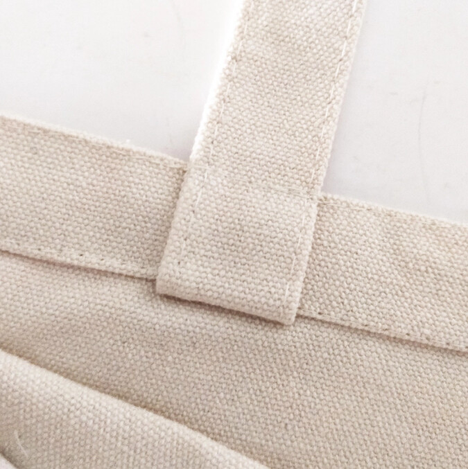 Silk Screen Printing PMS Color Cotton Tote Gift Bag