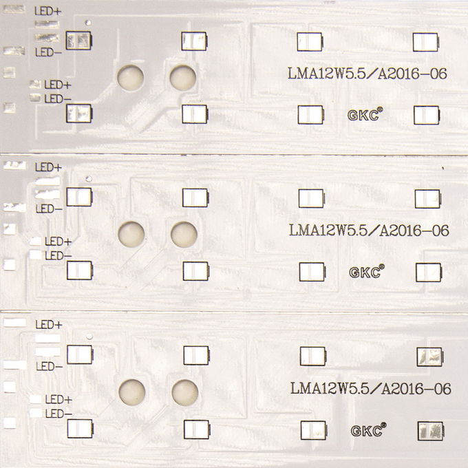 Double Sided Copper Clad Single Sided Pcb Assembly Services Of LED Aluminum PCB