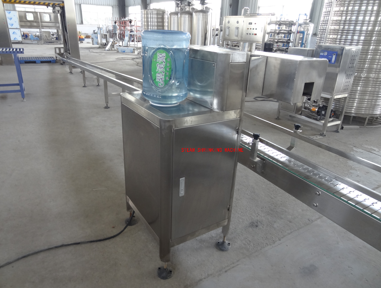 600BPH Drinking Water Filling Machine , 5 Gallon Water Bottling Machine Full Automatic