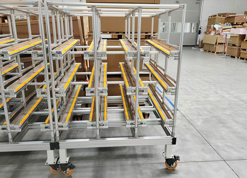 The Third Generation Lean Pipe Aluminium Alloy Tube For Trolley Cart