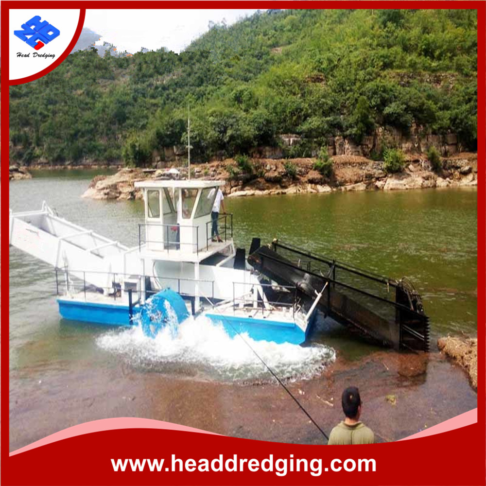 aquatic weed harvester,trash skimmer
