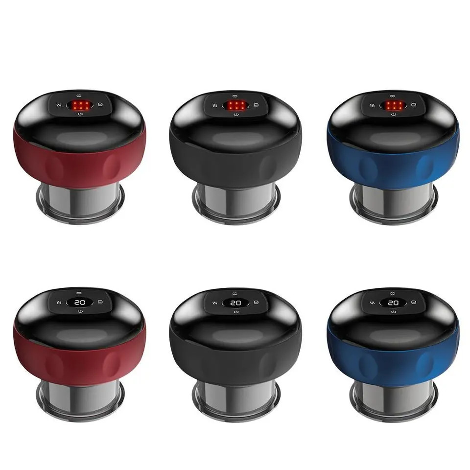 Smart Therapy Massager Guasha Cups Electric Vacuum
