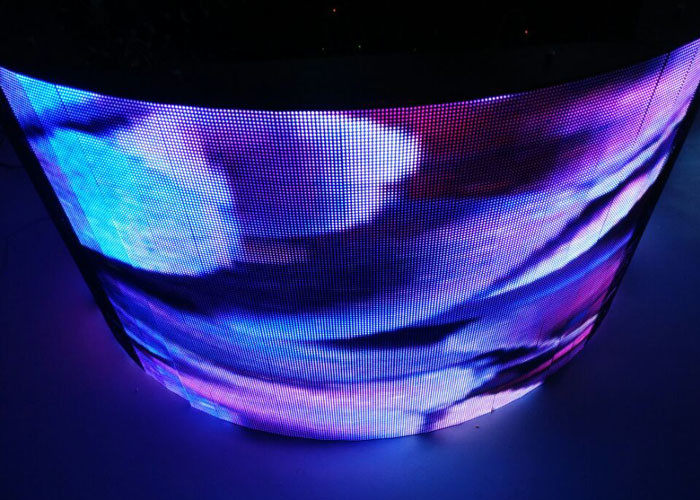 Bankable Curved Soft Flexible LED Module Indoor Advertising Use