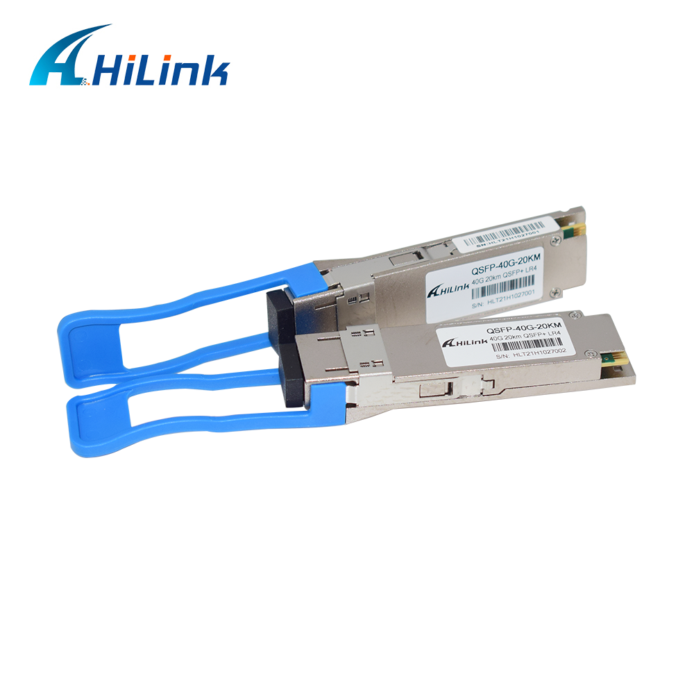 40Gb/s 20km QSFP+ Optical Transceiver Hot Pluggable with Duplex LC Connector and