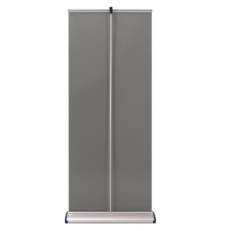 Eco-Sovlent Satin Grey Back PET Film 350mic/450GSM for X Banner / display/ Roll up Banner stand