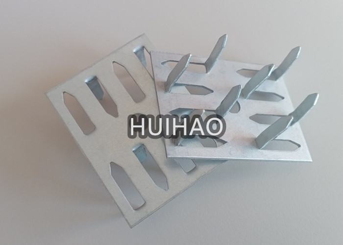 5/8 inch Galvanized steel impaling clips for mineral wool insulation boards
