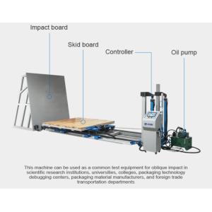 Electronic Carton Package Testing Equipment , Box Incline Impact Test Machine