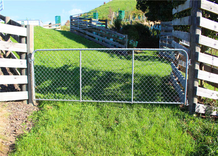 Galvanized 1.2mm Driveway Farm Gate Metal Agricultural With Hingle