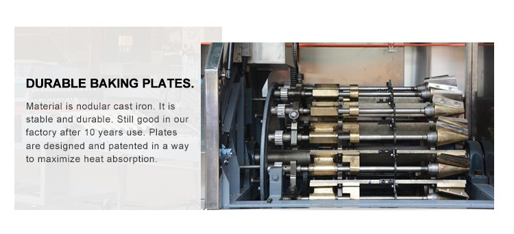 Automatic Productivity Stainless Steel Sugar Cone Machine
