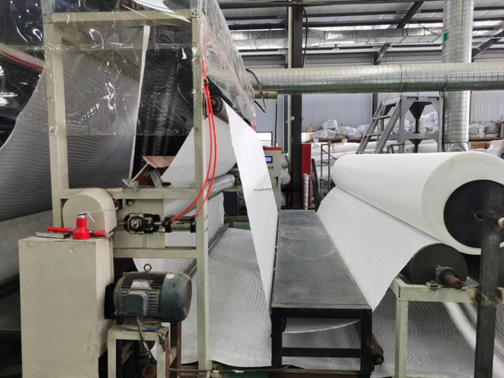 CHANGYUE 3D Plastic Geo Net Extruder Line SJ90 Sheet Extruder for Long-Lasting Sheets
