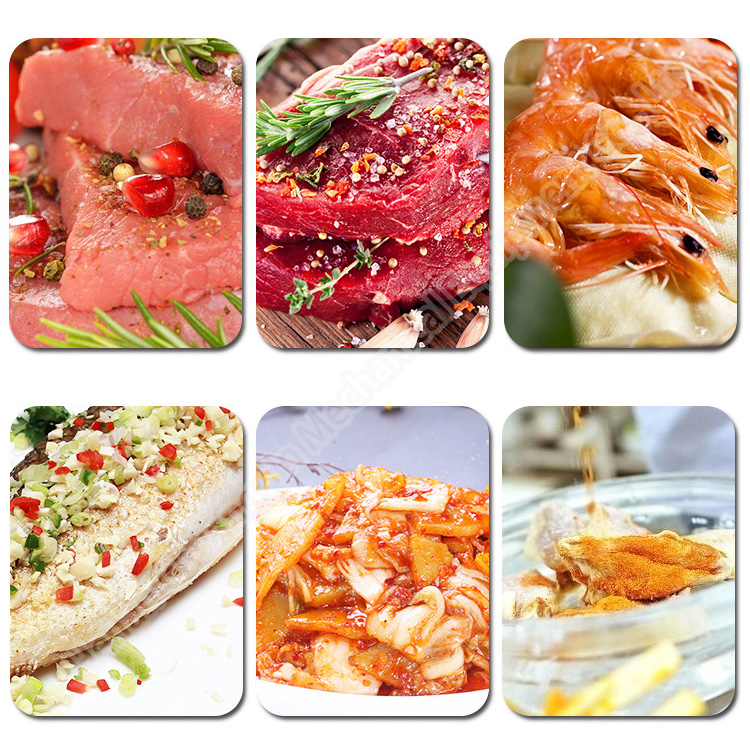 38L Poultry Saline Injecting Machine Stainless Steel Marinade Chicken Marinating Pickling Vacuum Meat Tumbler