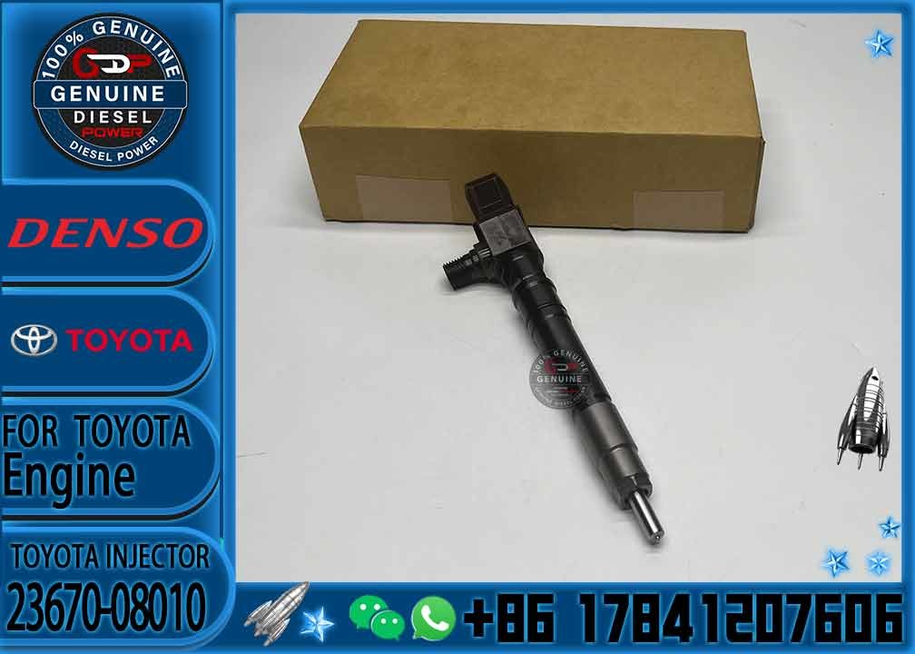 New Common Rail Injector 23670-08010 Diesel Fuel Injection 23670-08010
