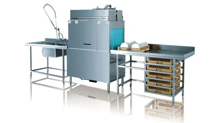 Rack Conveyor Dishwasher Dishwashing Equipment Conveyor Dish Machine