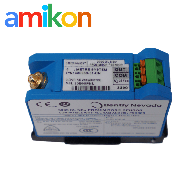 Bently Nevada 330980-71-CN Proximitor Sensor with 7.0 Metres System Length DIN