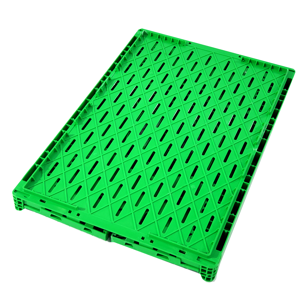 Collapsible Crate for Stackable Vegetable Crates Heavy Duty Folding Moving Box