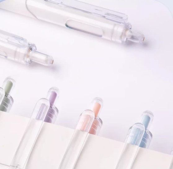 Press neutral pen Students use pen carbon water pens Smooth and easy to write pen school plastic pen ballpoint pen