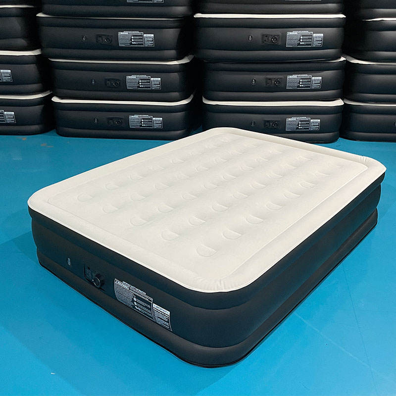 factory wholesale price CE approved air pump hot selling electric Inflatable camping Air Mattresses