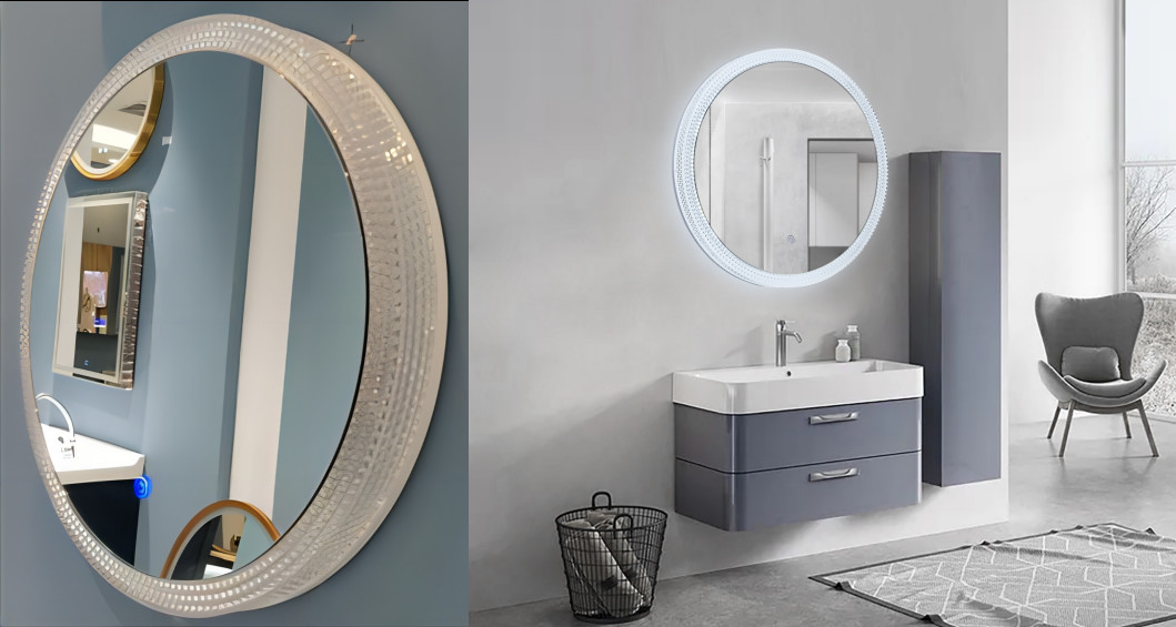 Wall Mounted LED Mirror Light 700X900mm 600X800mm For Bathroom